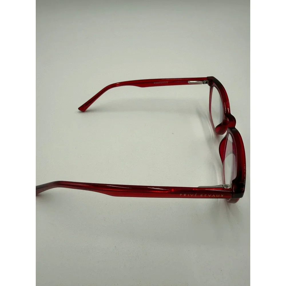 Prive Revaux Show Off C41 Eyeglasses Unisex 49-19-145 Red Excellent Frames